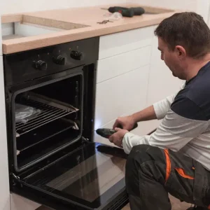electric oven & hob installation