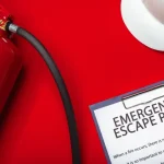 Emergency Escape Plan On Red Background 2026 03 26 10 34 22 Utc