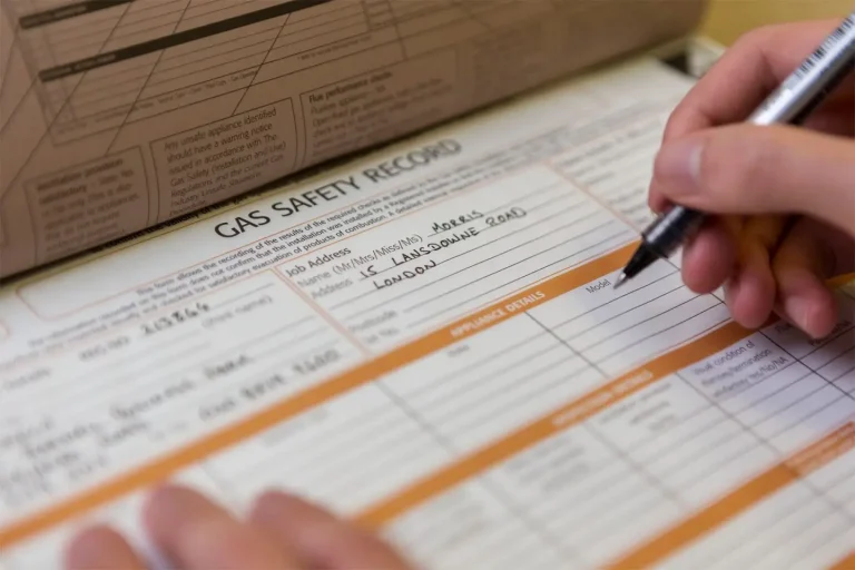 Gas safety Check Report