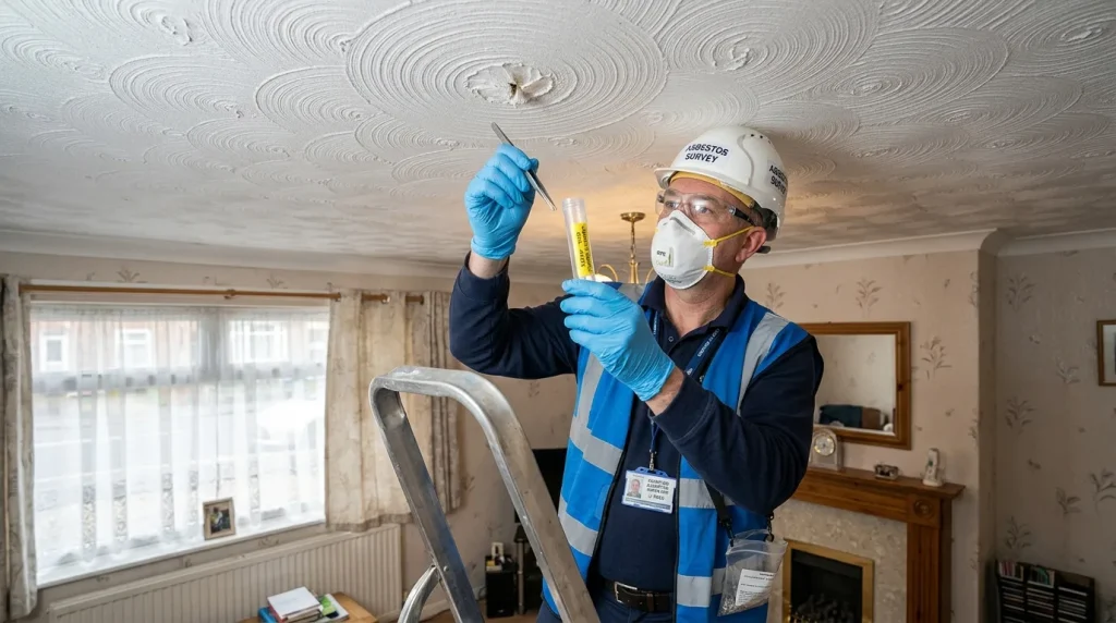 Asbestos in Artex Ceilings: 2026 UK Homeowner & Testing Guide