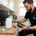 PAT testing cost UK price per appliance portable appliance testing electrician